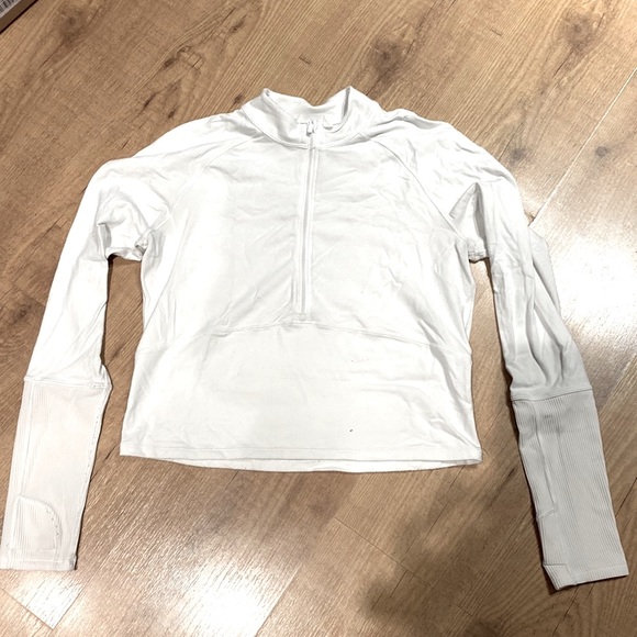 Lululemon It’s Rulu Run Cropped Half Zip - Picture 1 of 3